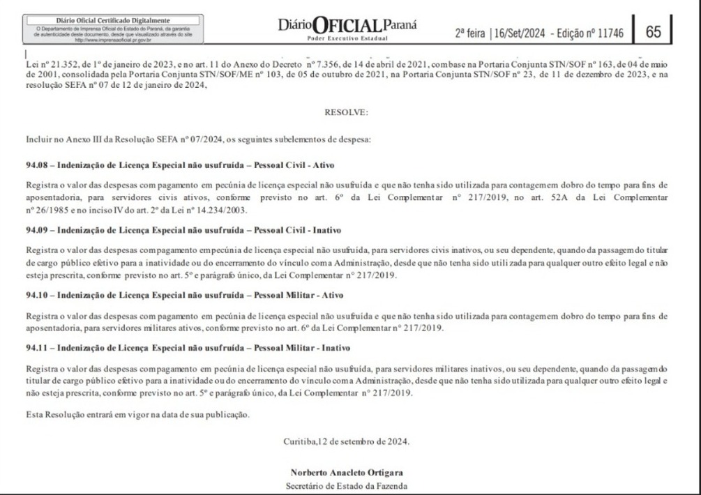 RESOLUÇÃO 950/2024